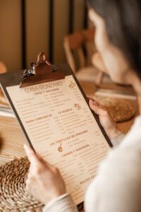 Casa Ponzano Esencia carta